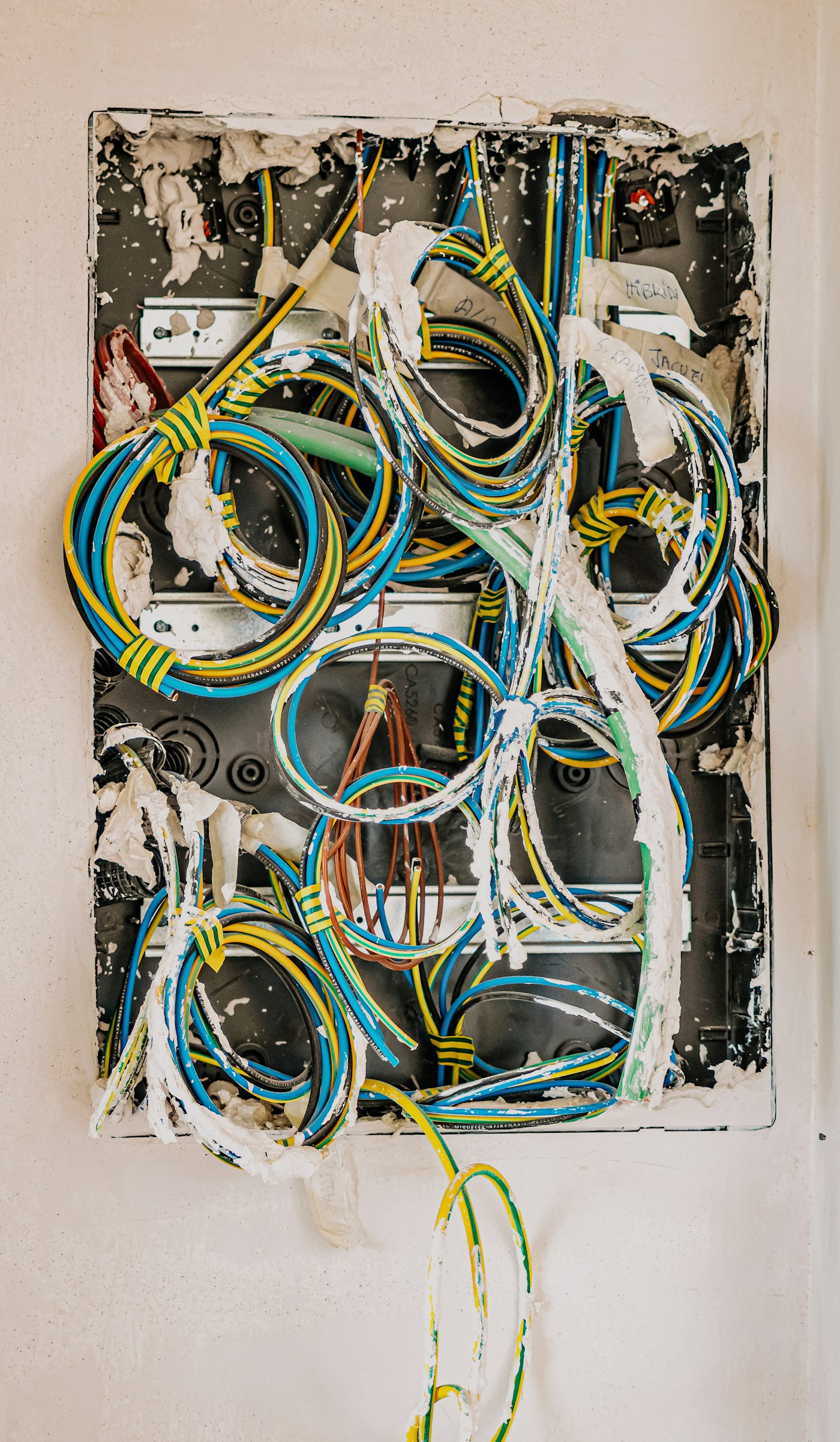 Electrical distribution and controls in a cold-storage facility